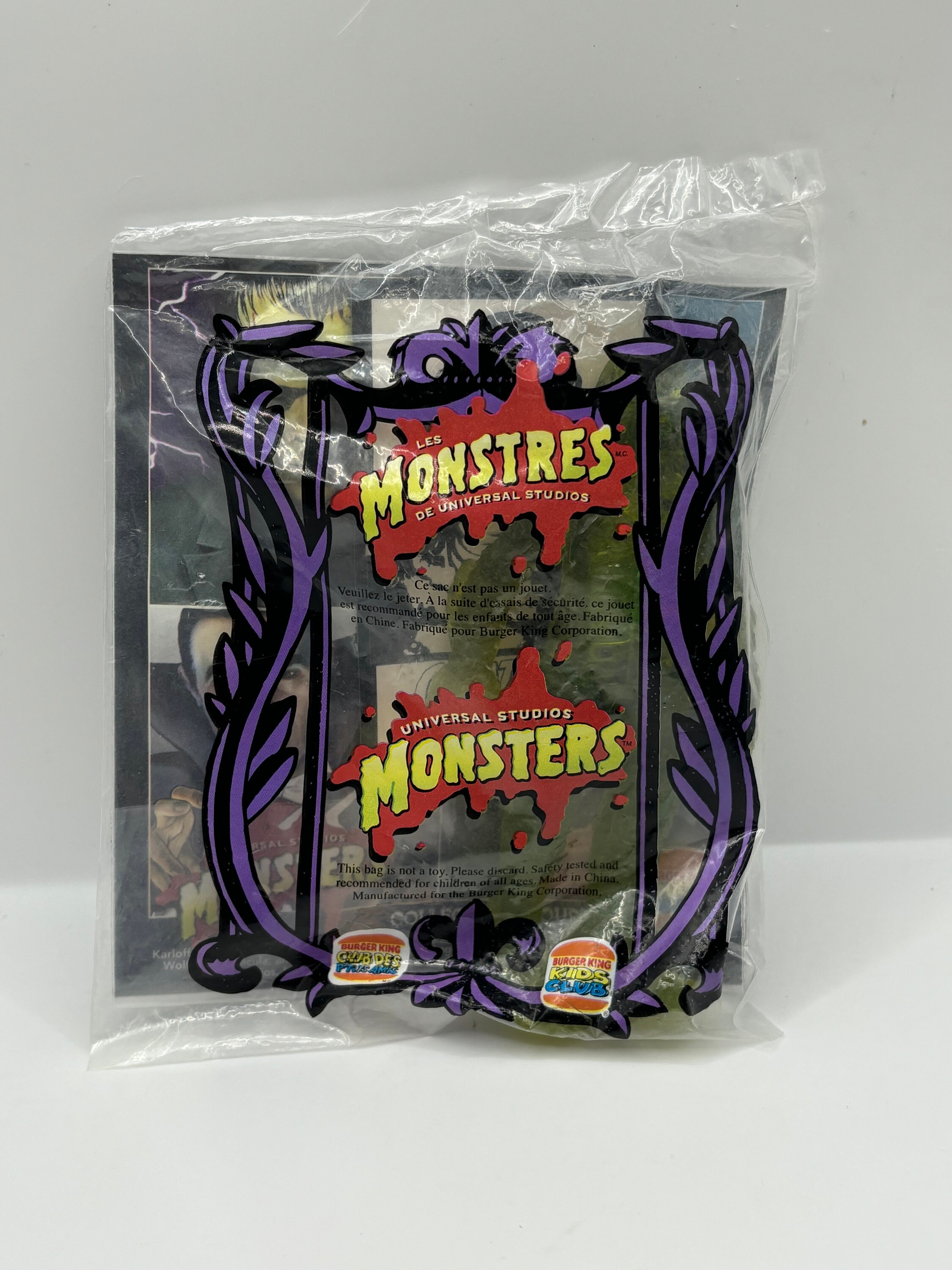 1997年ユニバーサル・モンスターズ バーガーキング4点コンプリート