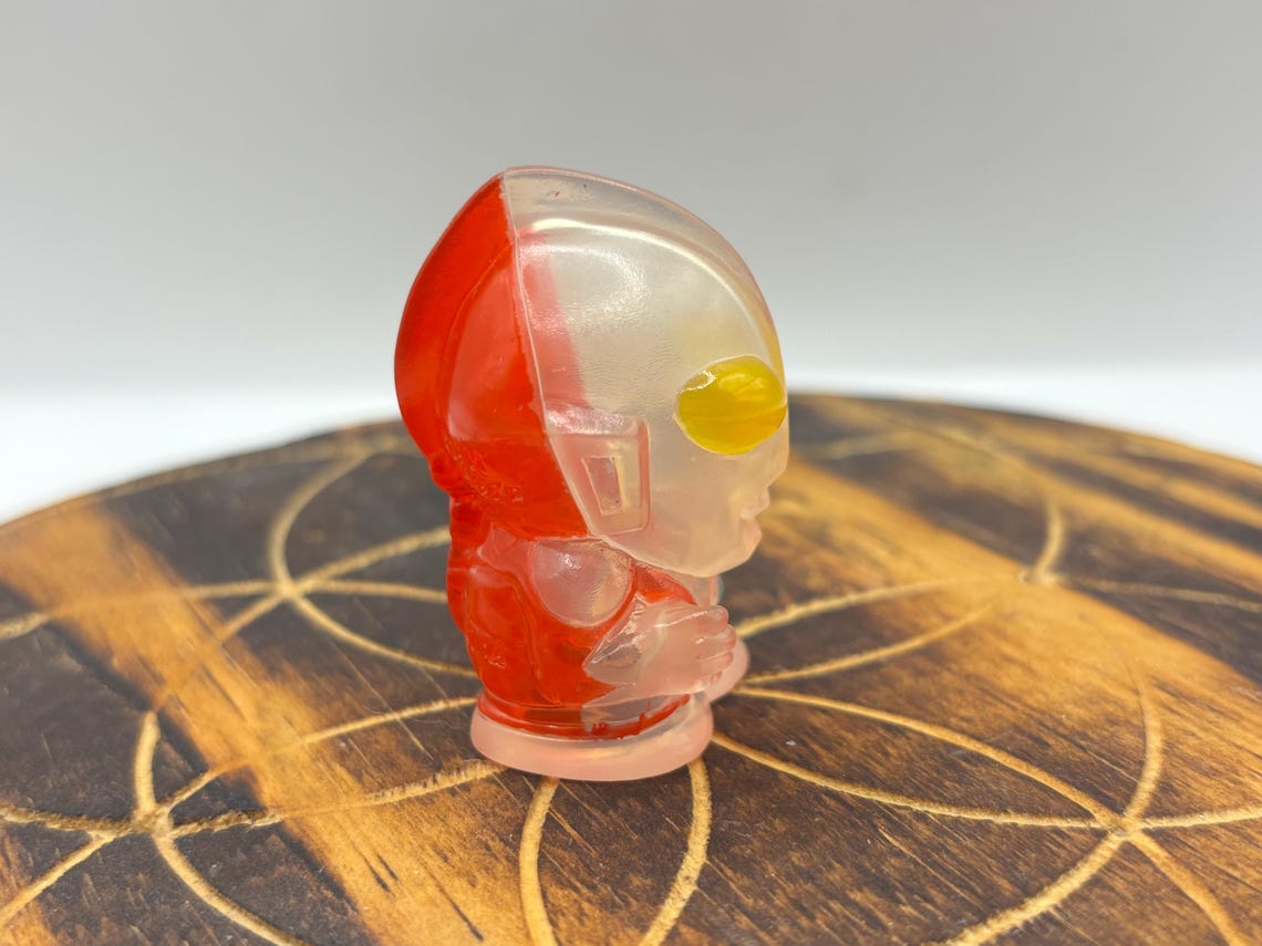 Vintage Japanese Bandai Toho Ultraman Mini Finger Puppet Ultraman ...