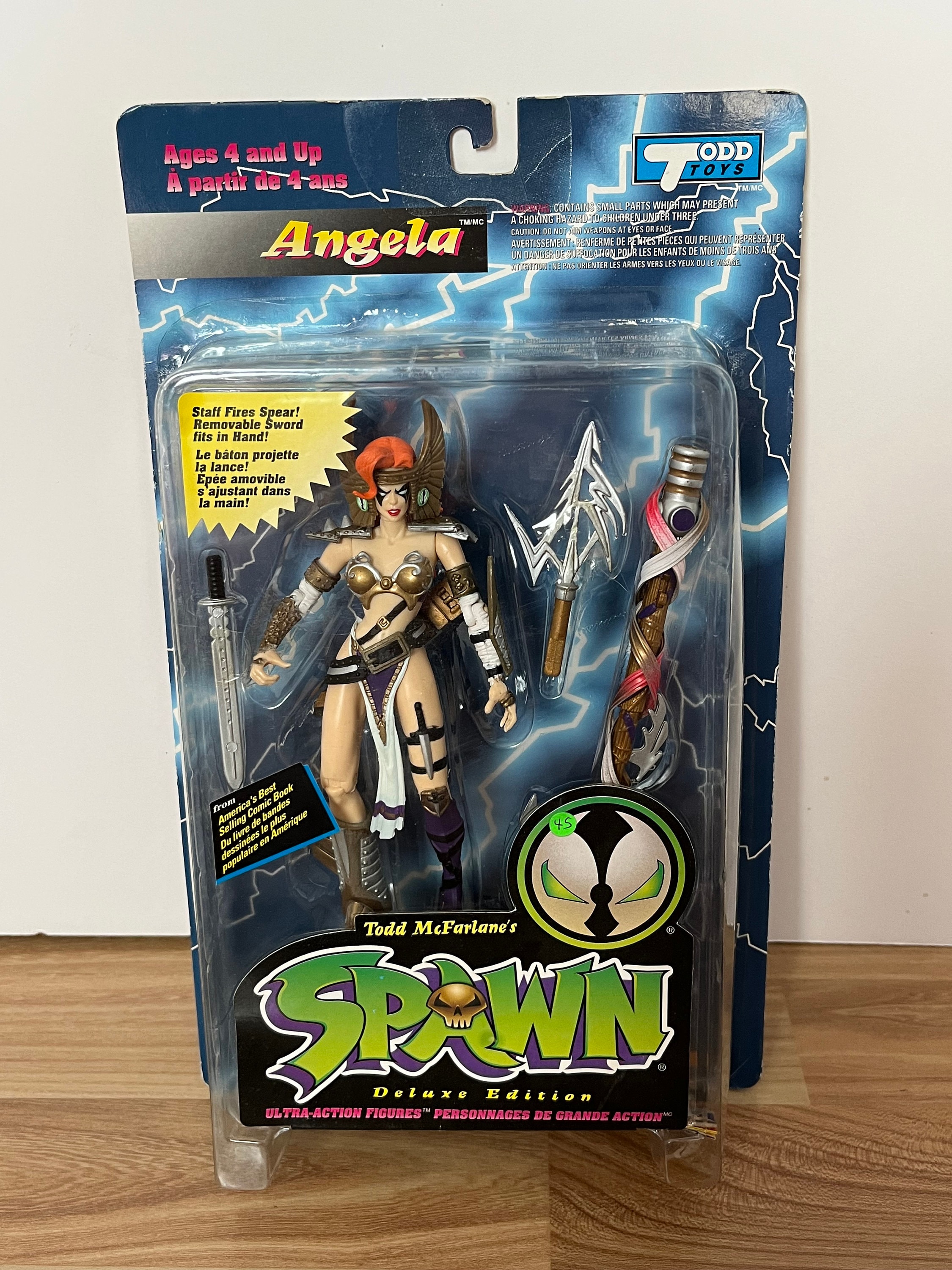 McFarlane Toys Spawn Super Size Figures Angela 1996 Vintage