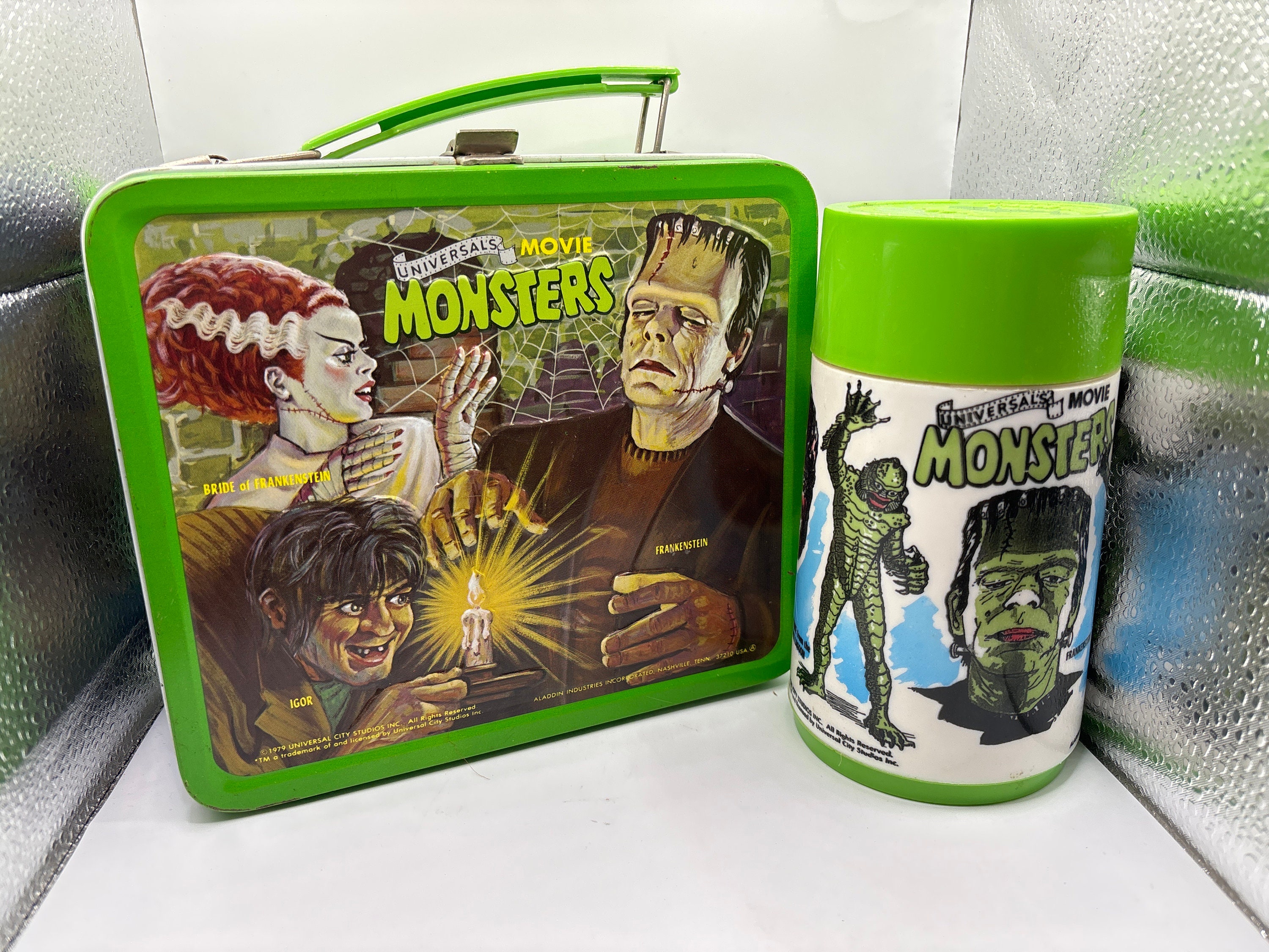 入手困難希少1979 Universal Movie Monsters Lunch Box