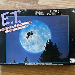 Vintage 1982 Parker Brothers E.T The Extra Terrestrial 60pc Puzzle - SEALED