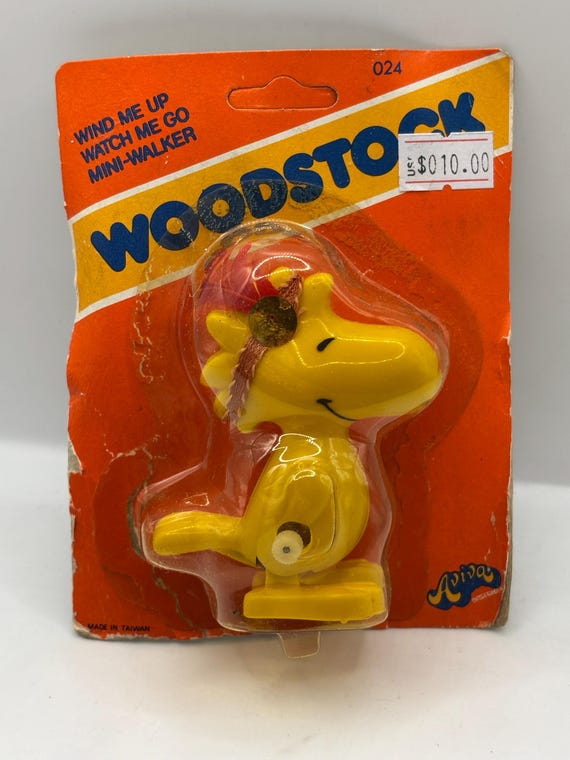 ヴィンテージ 1960 年代 Aviva Woodstock ミニウォーカー ゼンマイ式
