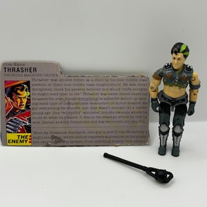 Vintage 1986 GI Joe Thrasher Action Figure