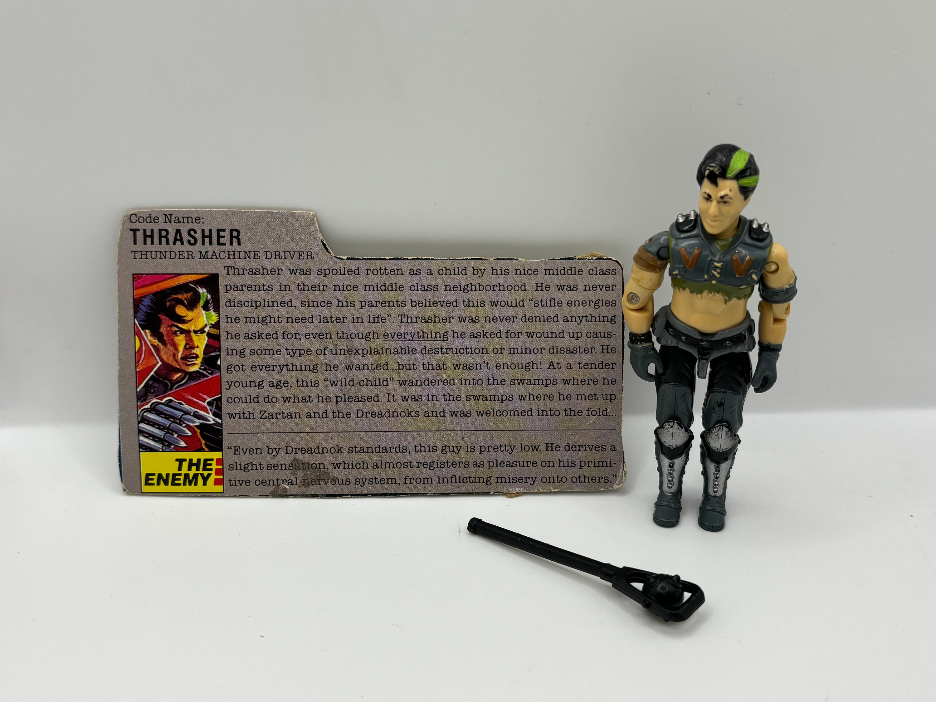 Vintage 1986 GI Joe Thrasher Action Figure - Etsy