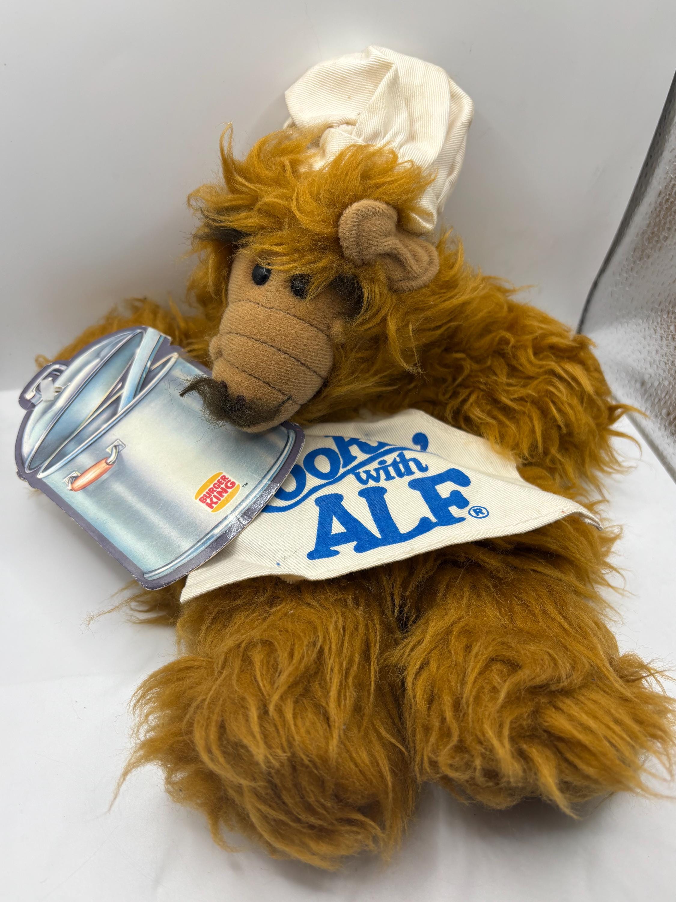 Vintage 1988 Alf Burger King Stuffed Animal/hand Puppet - Etsy