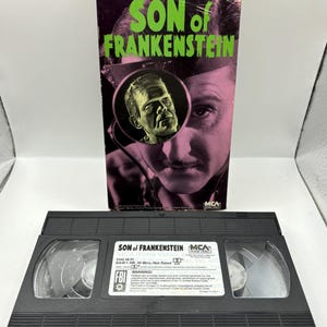 Vintage 1989 Son of Frankenstein VHS