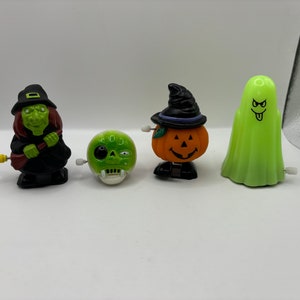 Jouets à remonter d&#39;Halloween vintage