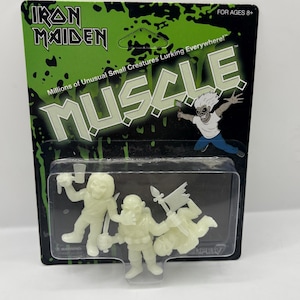 Super7 Iron Maiden Glow in the Dark M.U.S.C.L.E Men Figures - MOC