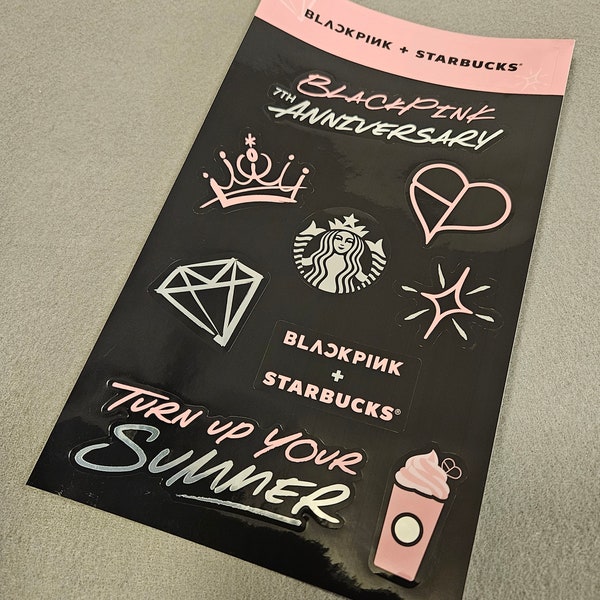 Starbucks Blackpink-stickers