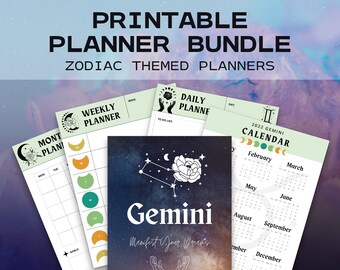 Gemini Planner - Etsy