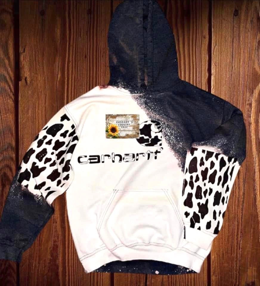 carhartt leopard print sweatshirt