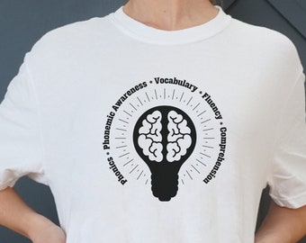 Science of Reading Shirt, Literacy Teacher Tee