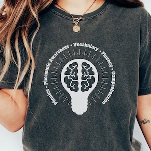 Science of Reading Shirt Literacy Coach T Shirt Reading Coach Gift for Reading Specialist Tshirt Science of Reading T-shirt Reading Teacher