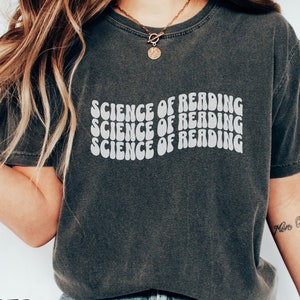 Science of Reading Shirt Literacy Coach T Shirt Reading Coach Gift for Reading Specialist Tshirt Science of Reading T-shirt Reading Teacher