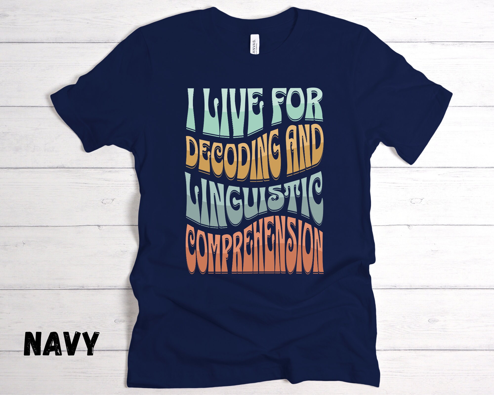 Decoding Linguistic Comprehension T-shirt, Reading Teacher Gift - Etsy
