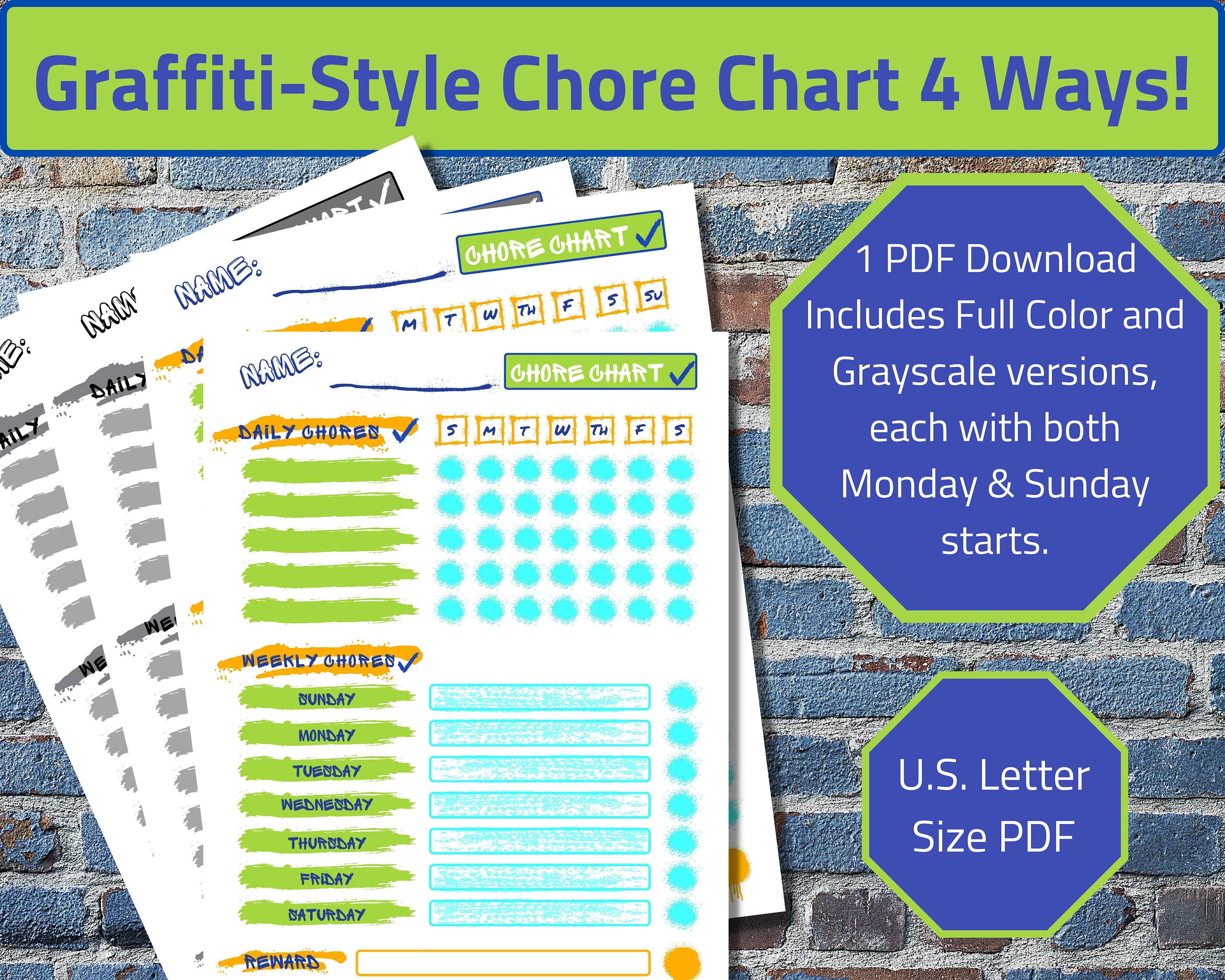 Printable Grayscale Chart