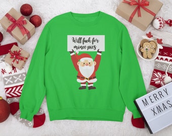 Rude Xmas Jumper - Etsy UK