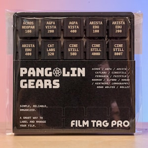 FilmTag Pro | 35mmフィルムカメラおよび120mmフィルムカメラ用フィルムタイプインデックスカード（75枚）
