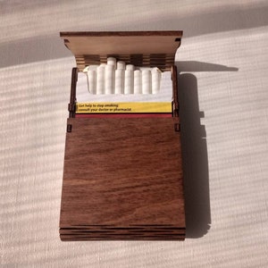 Brown Eti Cigarette Case