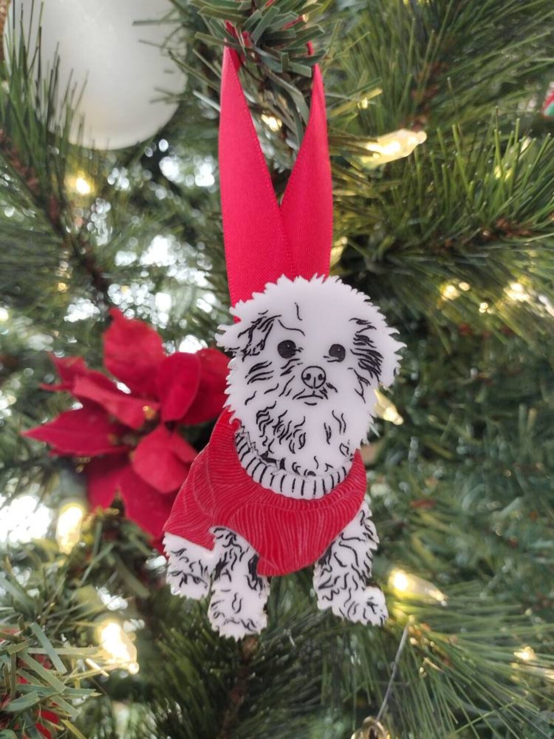 Personalized Pet Ornaments Pet Lovers Custom Pet Ornament Etsy