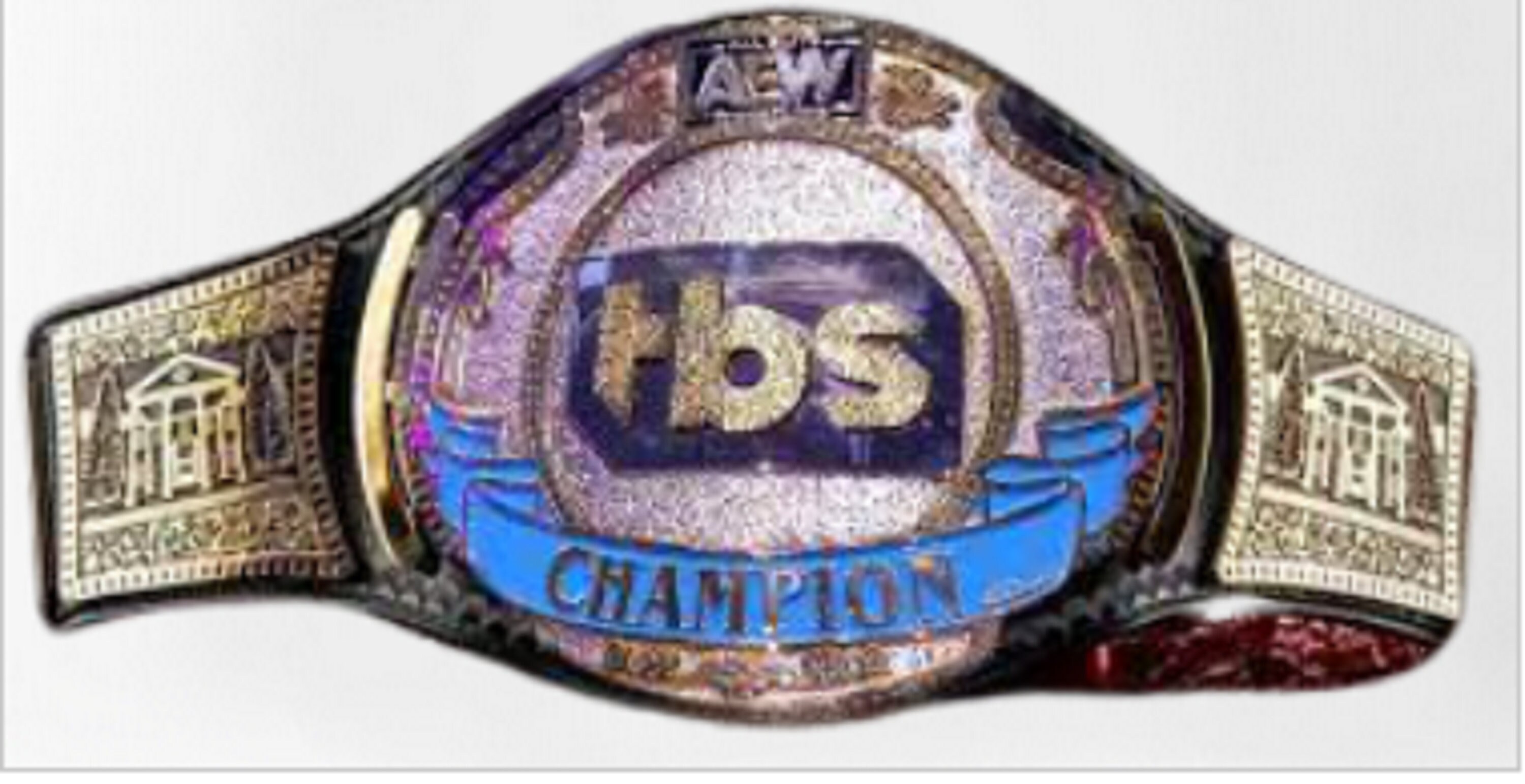 AEW TBS Wrestling Championship Replica Belt Adult Size Aew Tnt Etsy UK