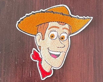 Pixar Toy Story Woody Disney Inspired Embroidered Iron On Disney Patch