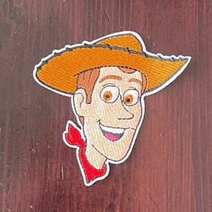 Pixar Toy Story Woody Disney Inspired Embroidered Iron On Disney Patch