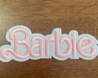 Doll Inspired Embroidered Iron On Patch
