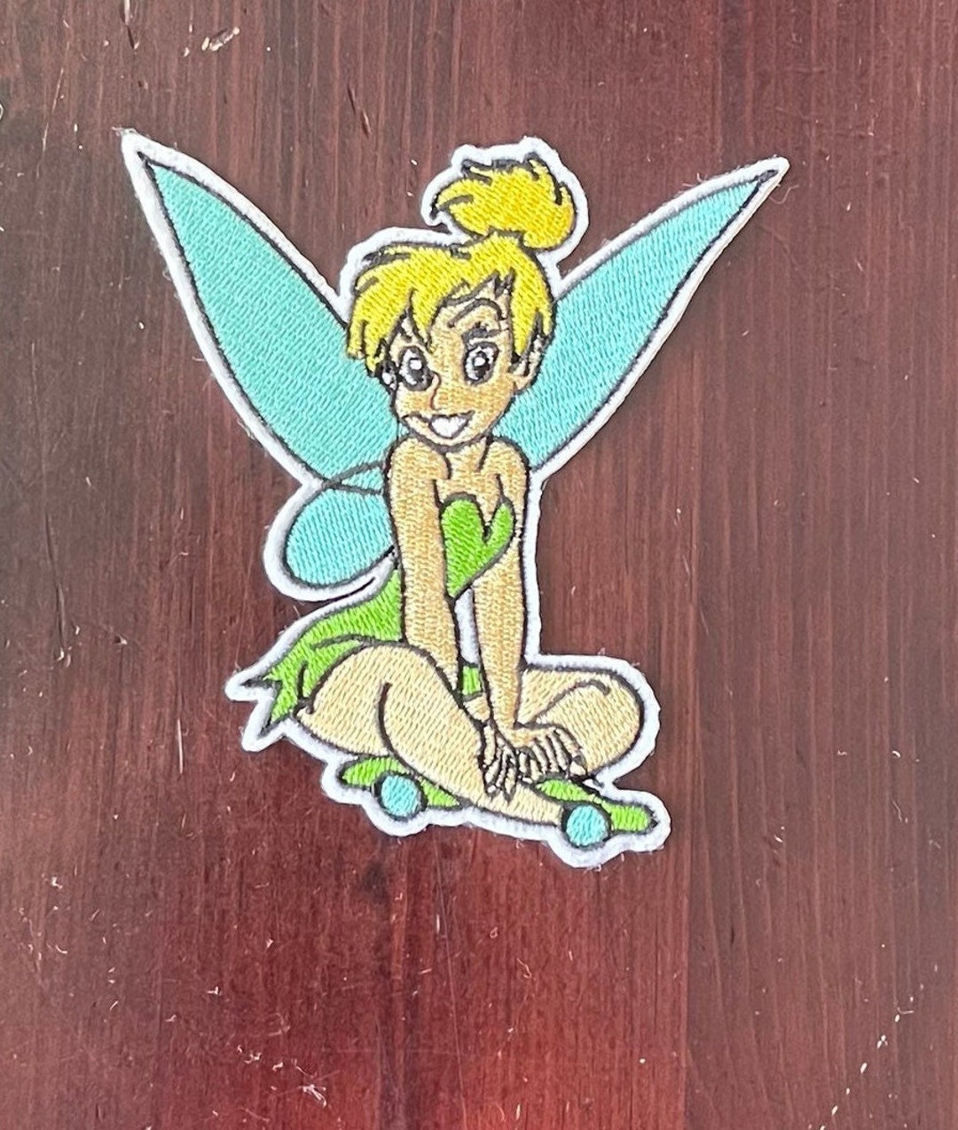 Tinkerbell Disney Inspired Embroidered Iron on Disney Patch Etsy