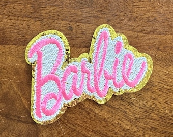 Doll Inspired Embroidered Iron On Patch