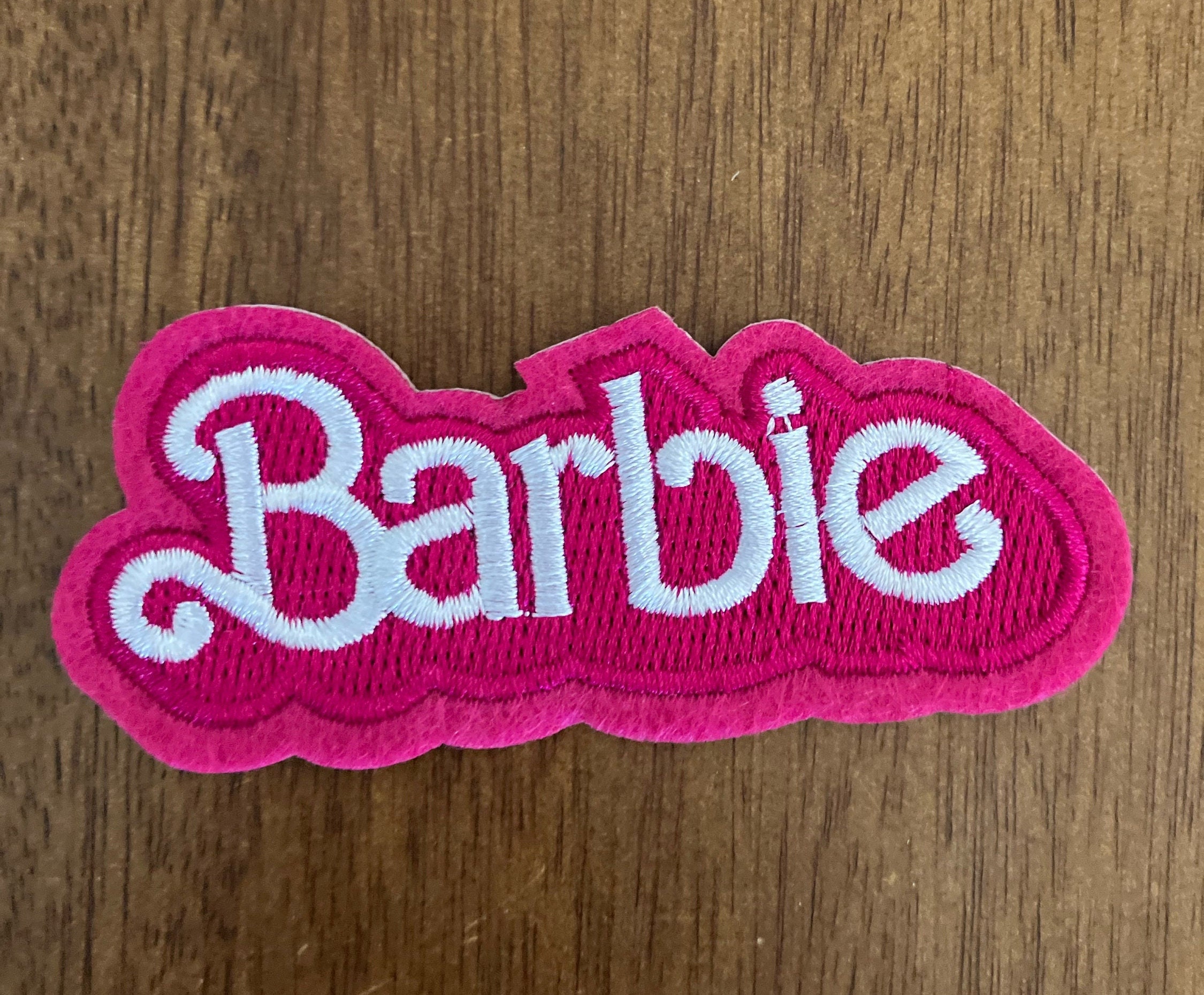 Barbie Doll Inspired Accessories Accessory Embroidered Iron-on Patches 