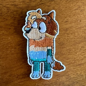 Bluey Inspired Radley Disney Embroidered Iron On Patch
