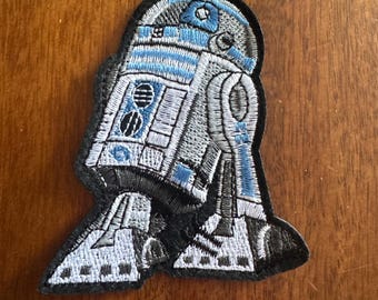 Star Wars R2D2 Inspired Iron On Patch