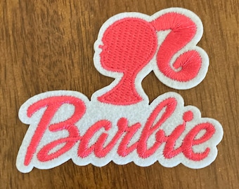 Doll Inspired Embroidered Iron On  Patch