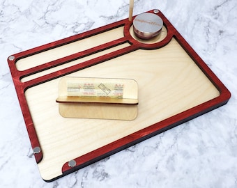 Wooden Rolling Tray - Makes a Great Gift!
