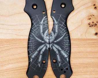 Spyderco Para 3 aluminium weegschalen / Custom Spyderco PM3 metalen weegschalen