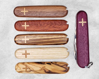 Wood Victorinox Scales 91mm - Victorinox Swiss Army Knife Replacement Handles