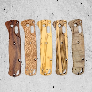 Benchmade Bugout Scales / Benchmade 535 Wood Scales