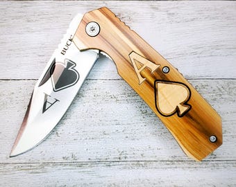 Ace of Spades Buck Knives Matrixx 3.3 (190) Folding Knife