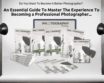 E-bok för digitalfotografering, bokfotografering En viktig guide till att bli en professionell fotograf