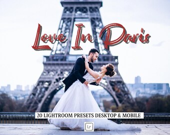 Love In Paris Lightroom Presets: Mobile & Desktop Filters