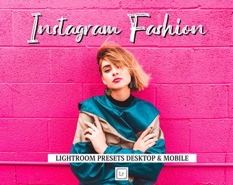 Ajustes preestablecidos de Lightroom para Instagram Fashion: filtros para móviles y computadoras de escritorio