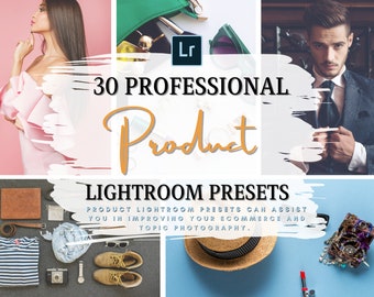 30 ajustes preestablecidos de Lightroom para fotografía de productos: efectos fotográficos HDR para comercio electrónico
