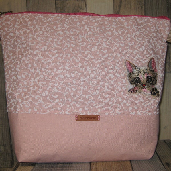 Umhängetasche Milow, Kitten, Tasche Katze rosa