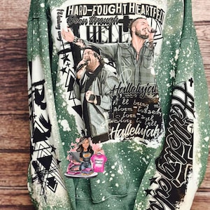 Hard-fought Hallelujah | Bleached Sweatshirt | Brandon Lake