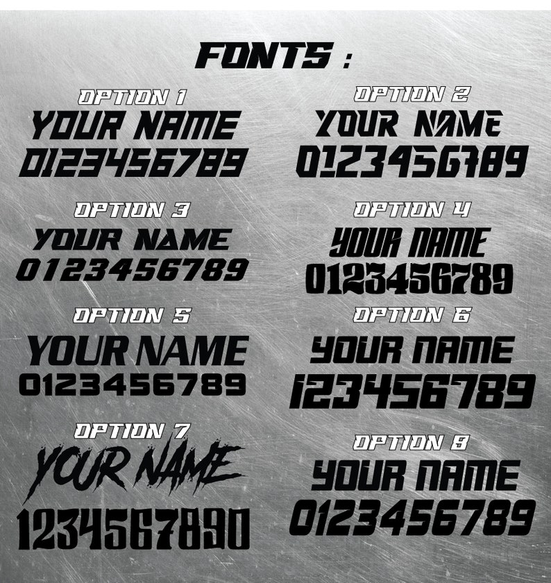 Clean BMX Number Plate Decals, BMX Custom Plate Graphics All Sizes