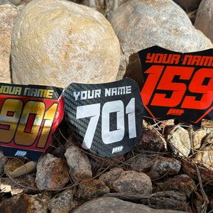 Chromen miniplaatstickers, metalen kentekenplaatsticker, chromen motorcrossplaatstickers