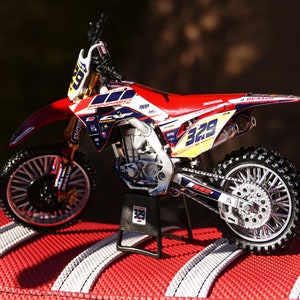 Replica 1:12 Scale Mx Bike Graphics, Replica Motocross Models