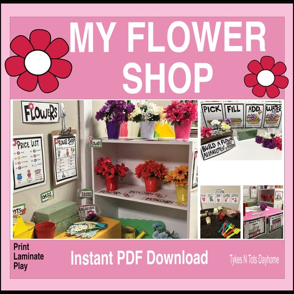 My Flower Shop Dramatic Play