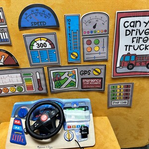 Preschool Dramatic Play Fire Station Signs & Props - Etsy